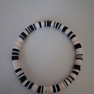 Cookies & Milk Clay Beaded Bracelet